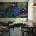 Expensive Grapes Mural Wallpaper - room preview 03