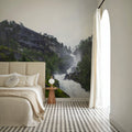 Misty Cascade Mural Wallpaper - room preview 03