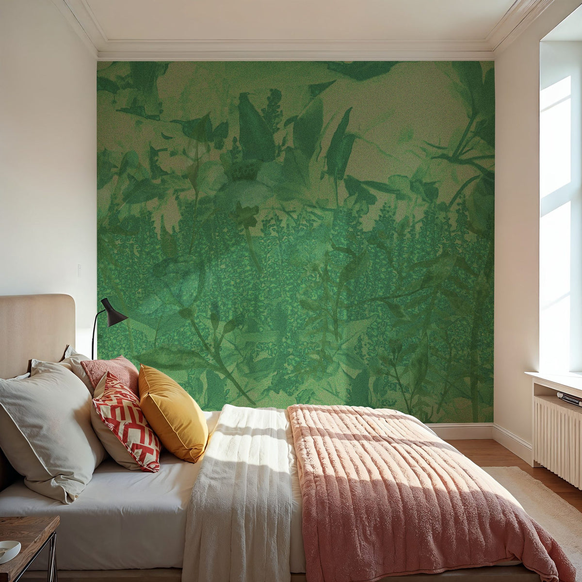 Meadow Memories, Chlorophyll Mural Wallpaper - room preview 03
