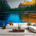 Merced River Clear Mural Wallpaper - room preview 03