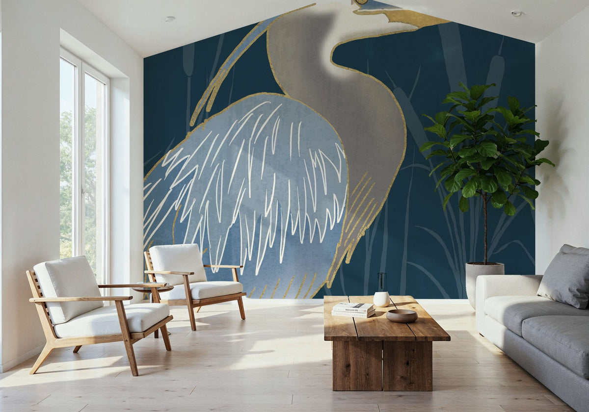 By the Shore II Mural Wallpaper - room preview 03