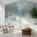 Peaceful Winter Mural Wallpaper - room preview 03
