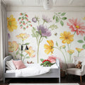 Soft Meadow I Mural Wallpaper - room preview 03