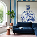 Chinoiserie Vase III Stripes Mural Wallpaper - room preview 03