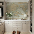 The World Map Asia Mural Wallpaper - room preview 03