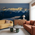 Spray Lake River Mural Wallpaper - room preview 03