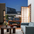 Riverside Terminal Mural Wallpaper - room preview 03