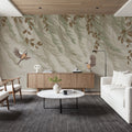 Willow & Birds, Sand Mural Wallpaper - room preview 03
