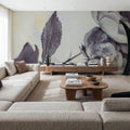 Subtle Rose Mural Wallpaper - room preview 03