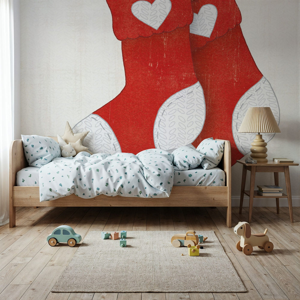 Winter Sentiments I Mural Wallpaper - room preview 03