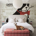 Puppy Love VI Mural Wallpaper - room preview 03