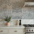 Flower Collection, Stone Mural Wallpaper - room preview 03