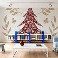 Holiday Form IX Color Mural Wallpaper - room preview 03