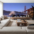 Golden Gate Foggy Morning Mural Wallpaper - room preview 03