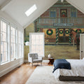 Cowboy Christmas Mural Wallpaper - room preview 03
