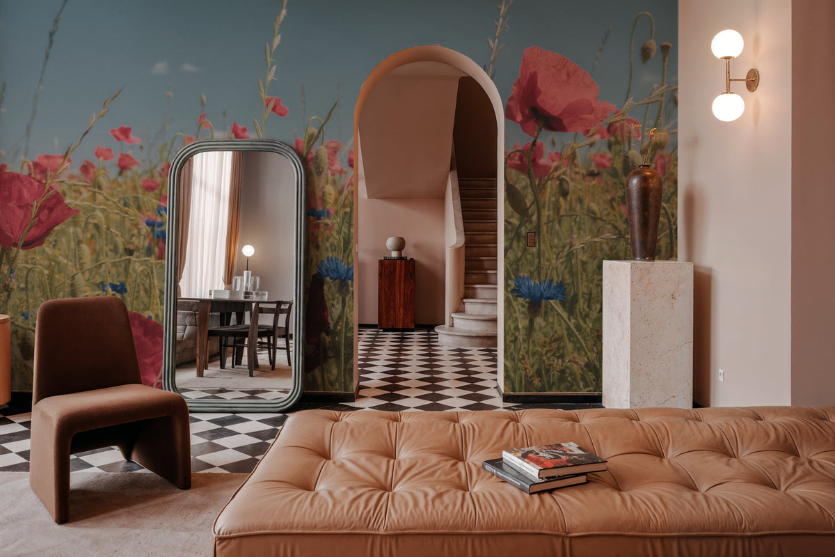 Wild Meadow Mural Wallpaper - Edition 3 - room preview 03
