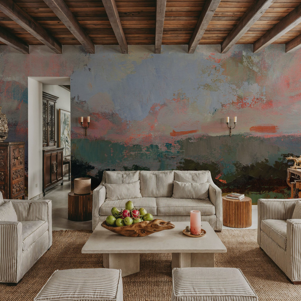 Sunset Hues I Mural Wallpaper - room preview 03