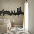 Damascus Syria Skyline Concrete Mural Wallpaper - room preview 03