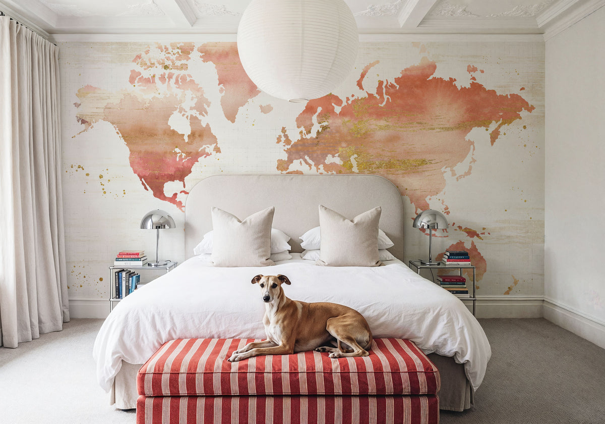 Desert Bloom World Mural Wallpaper - room preview 03