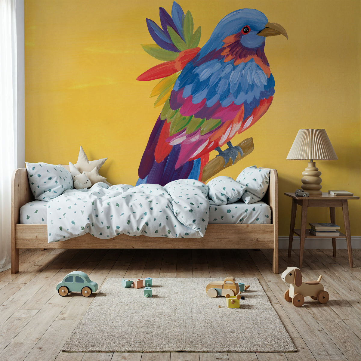 Birds of Paradise I Mural Wallpaper - room preview 03