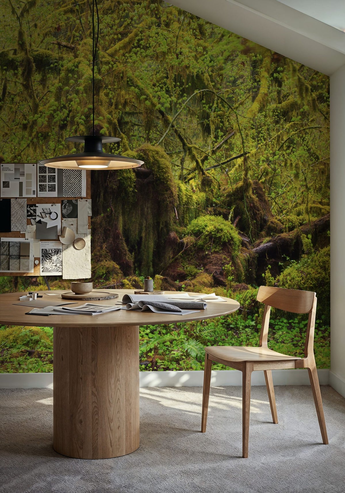 Old Maple Trees Mural Wallpaper - room preview 03