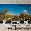 Desert Highway Mural Wallpaper - room preview 03