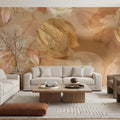 Botanical Fantasy Mural Wallpaper - room preview 03