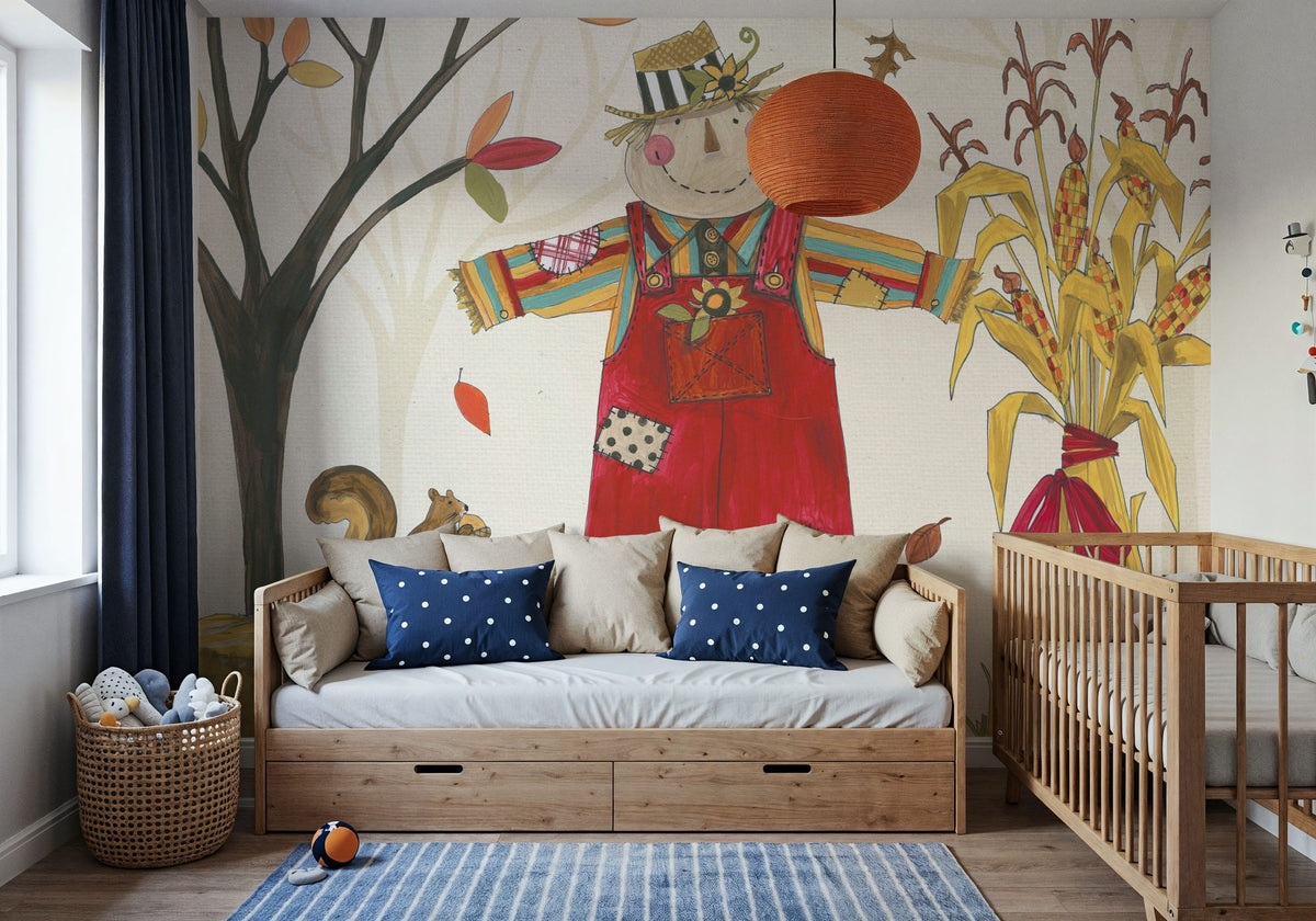Woodland Harvest II Mural Wallpaper - room preview 03