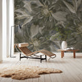 Peony Study - Seaweed and Stone Mural Wallpaper - room preview 03