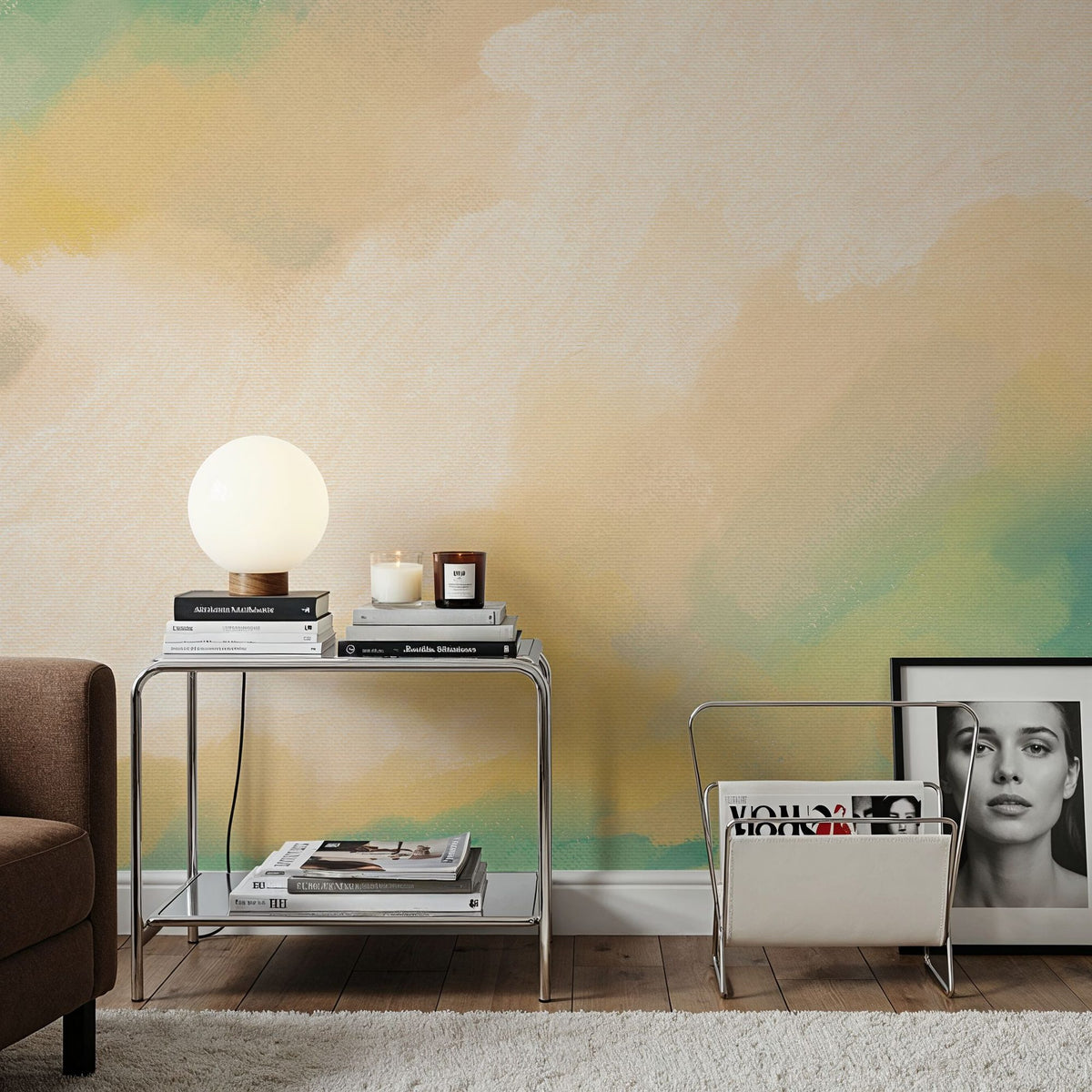 Clouds Shading Mural Wallpaper - room preview 03