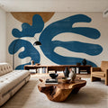 Modern Plant No3 Mural Wallpaper - room preview 03