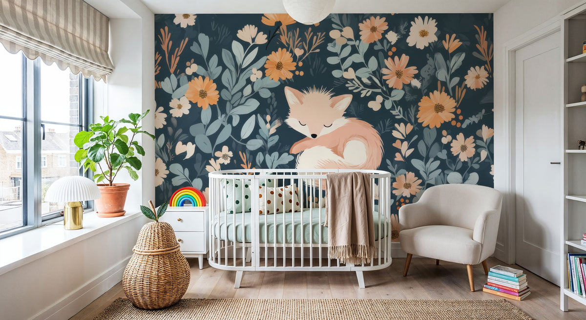 Fox Relax Mural Wallpaper - room preview 03