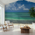 Tropical Paradise Shore Mural Wallpaper - room preview 03
