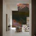 Canmore Lake Mural Wallpaper - room preview 03