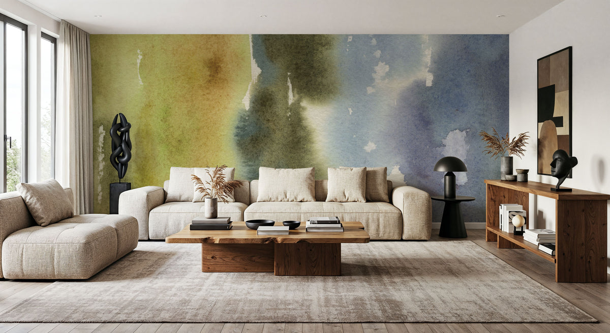 Cape Cod Abstract Honeybloom Mural Wallpaper - room preview 03