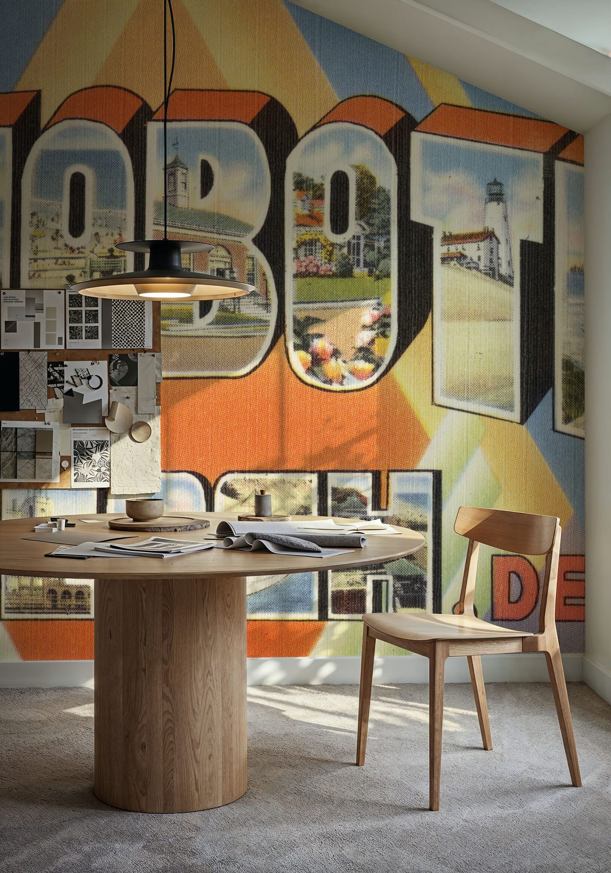 Greetings From Renoboth Beach Mural Wallpaper - room preview 03