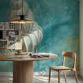 Treasures From the Sea Aqua I Mural Wallpaper - room preview 03