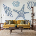 Shells on the Shore II Mural Wallpaper - room preview 03