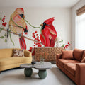 Winterberry Tidings I Mural Wallpaper - room preview 03