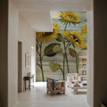 Cottage Sunflowers Mural Wallpaper - room preview 03