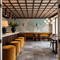 World Map Cities - Jabulani Mural Wallpaper - room preview 03
