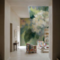 Hydrangea Mosaic Mural Wallpaper - room preview 03