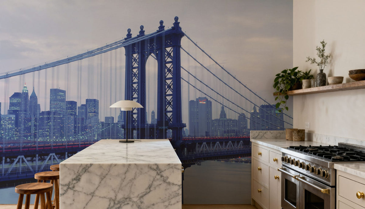Twilight Suspension Mural Wallpaper - room preview 03