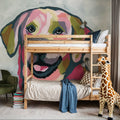 Abstract Lab Mural Wallpaper - room preview 03