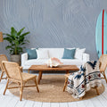 Stylized Brush Strokes, Sky Mural Wallpaper - room preview 03