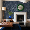 Hydrangea Heart Mural Wallpaper - room preview 03