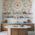 Wild Blooms VI Mural Wallpaper - Light Tone - room preview 03