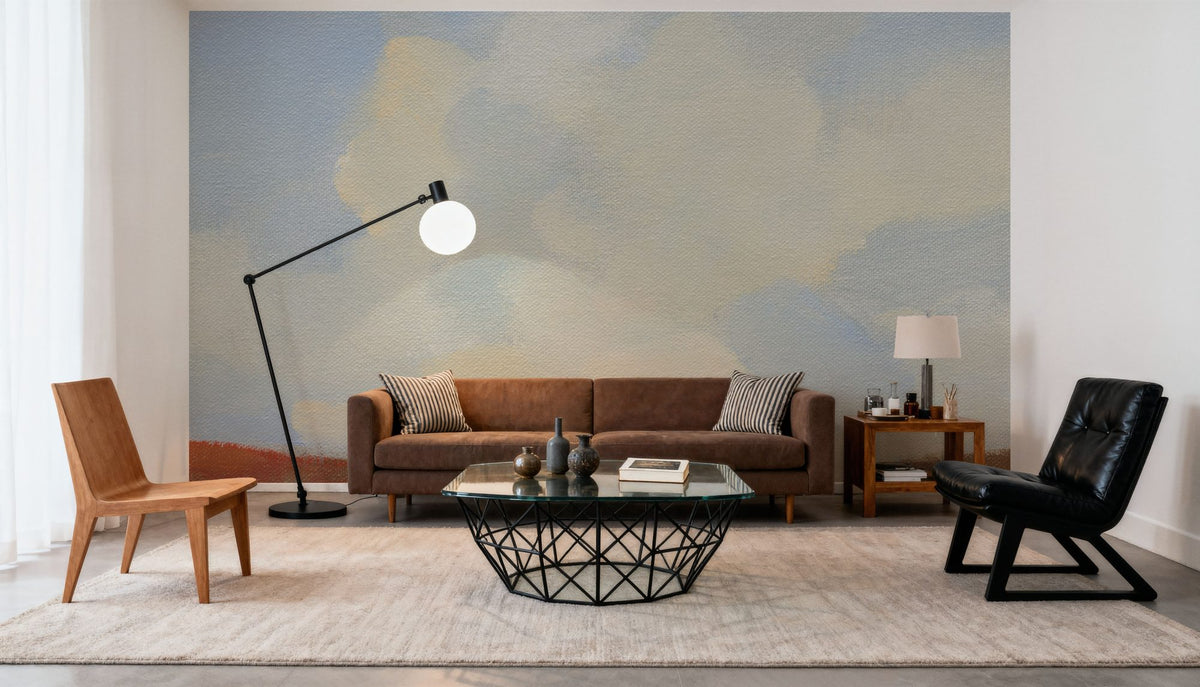 Earth and Sky Trio III Mural Wallpaper - room preview 03