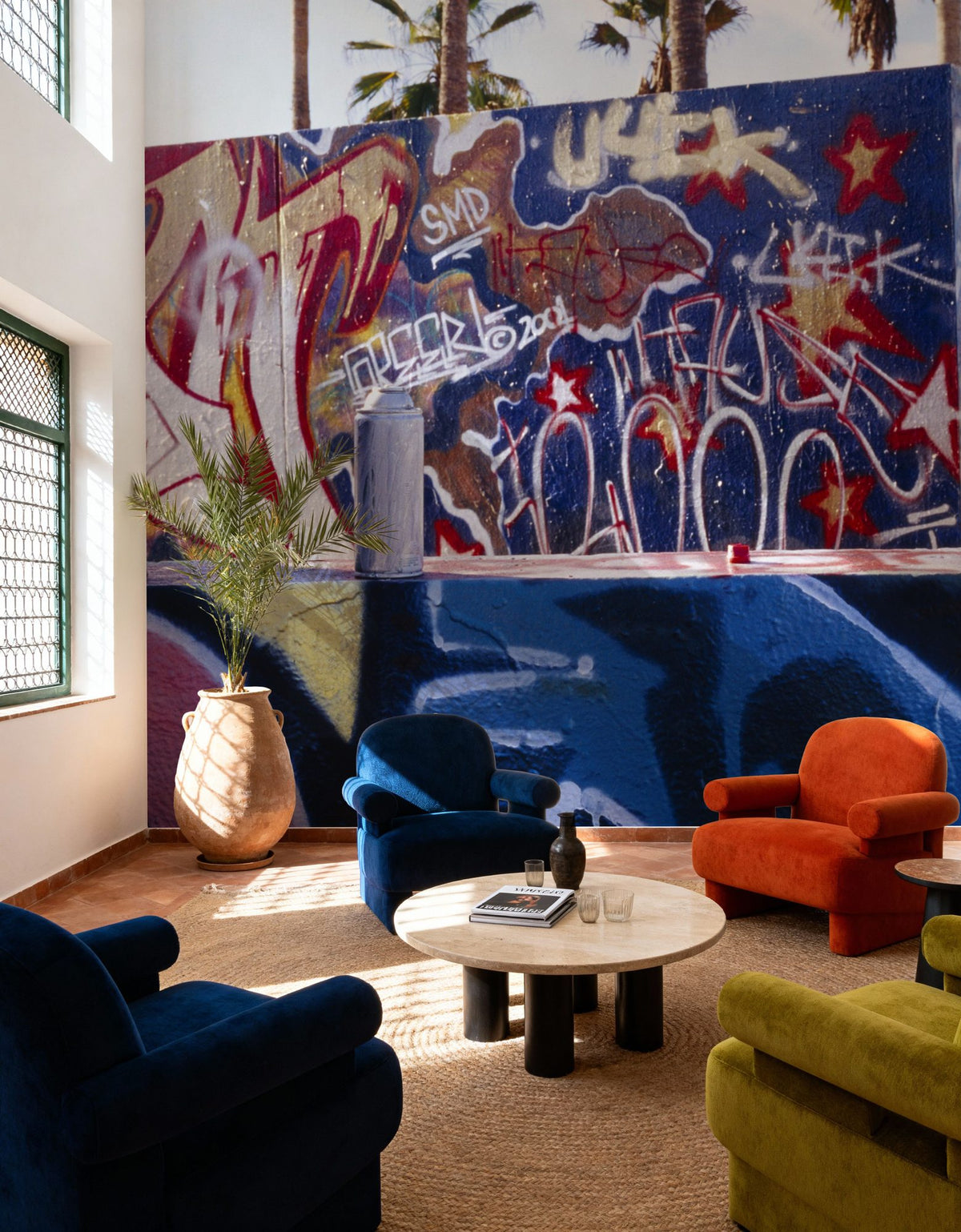 Beach Graffiti Boulevard Mural Wallpaper - room preview 03
