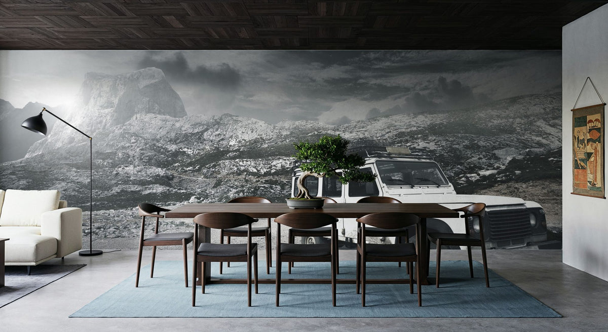 Mountain Expedition Mural Wallpaper - room preview 03